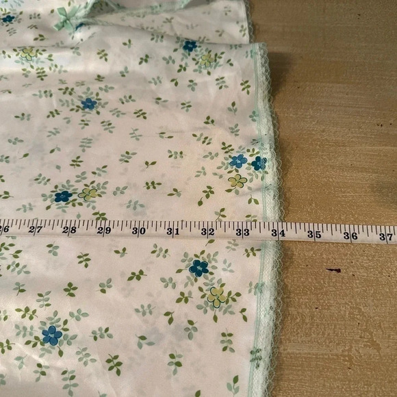 VICTORIAS Secret Angels Night Slip Satin Lace Style Front Slit 2005 Large - Picture 12 of 13